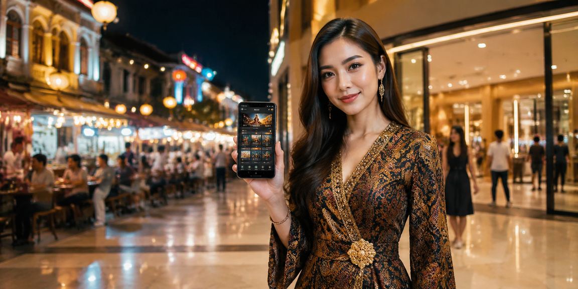 Aplikasi 10w50 mudah dan pantas dengan tema batik Ipoh