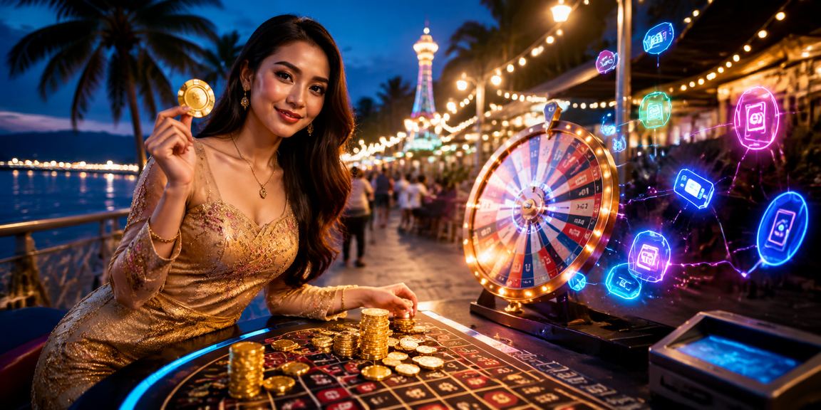 Pemain roulette dalam talian dari Kuantan menggunakan telefon pintar di 10w50